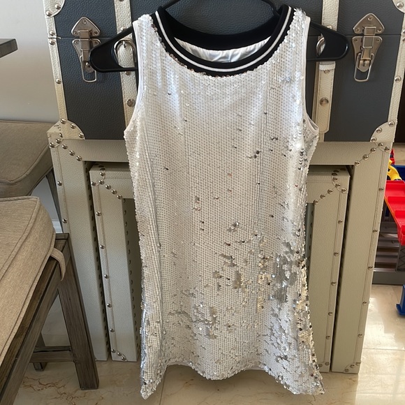 MIA | Dresses | Juniors White Sequence Mini Dress | Poshmark